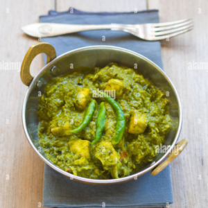 Poulet palak